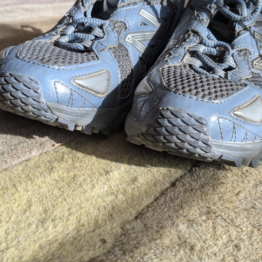 New Balance Gray Athletic Trail Running Shoes